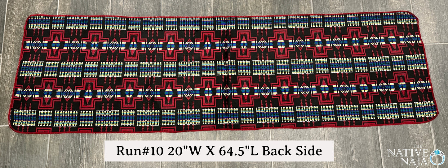 Multi Color Cross Aztec Table Runner Run10