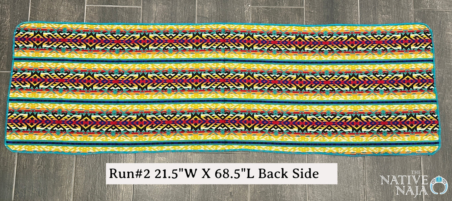Multi Color Table Runner Run2