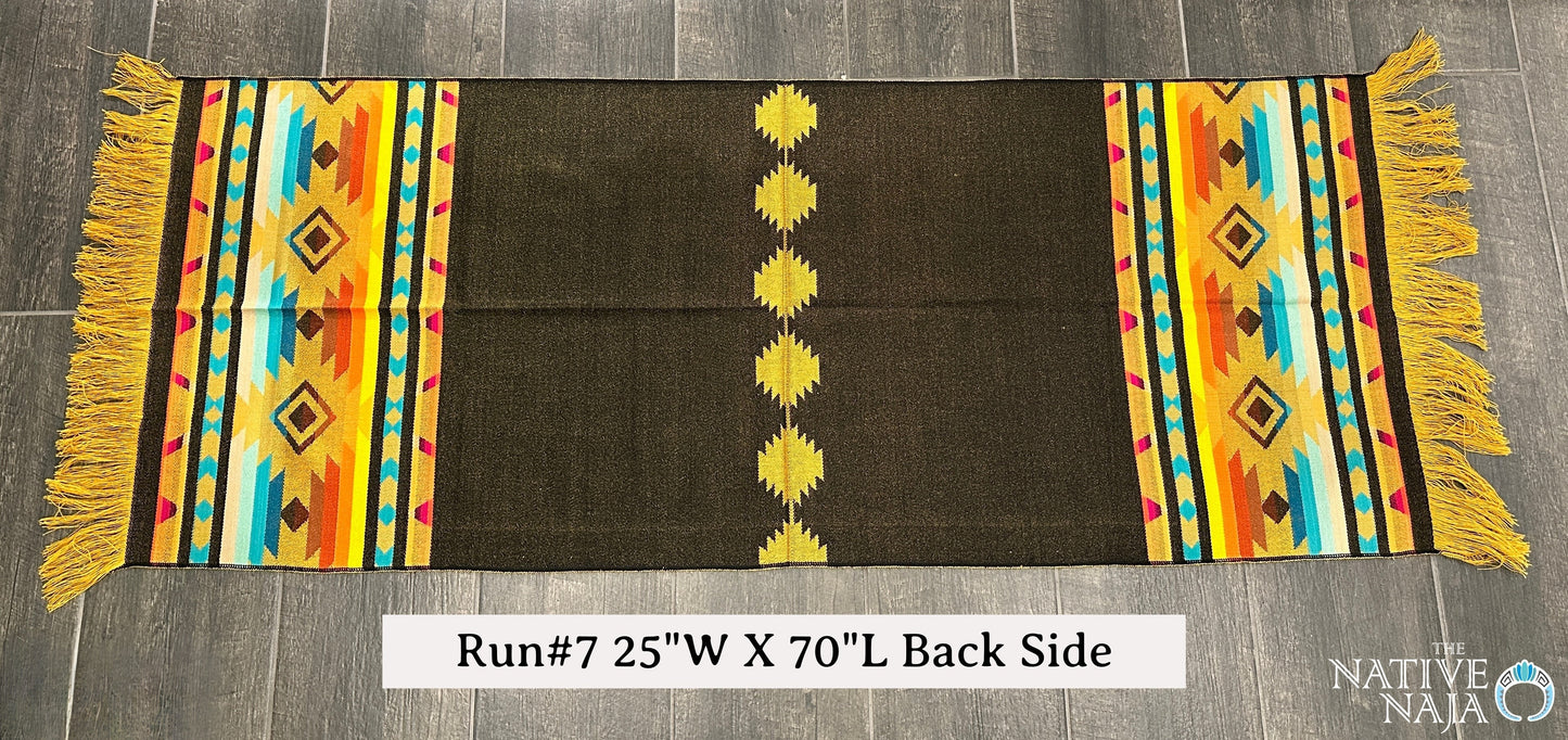 Multi Color Aztec Table Runner Run7
