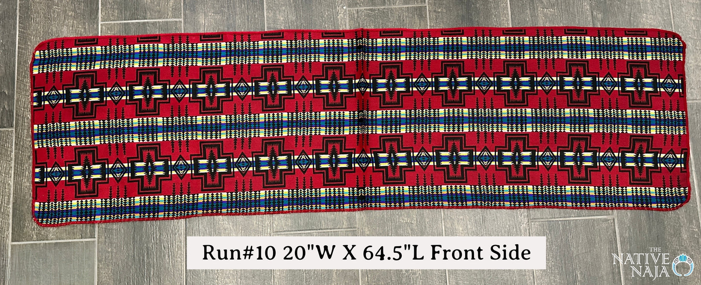Multi Color Cross Aztec Table Runner Run10