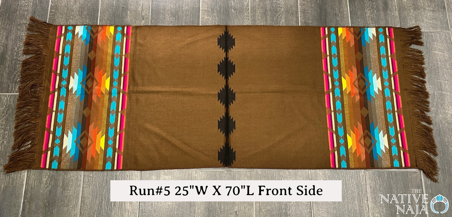 Multi Color Aztec Table Runner Run5