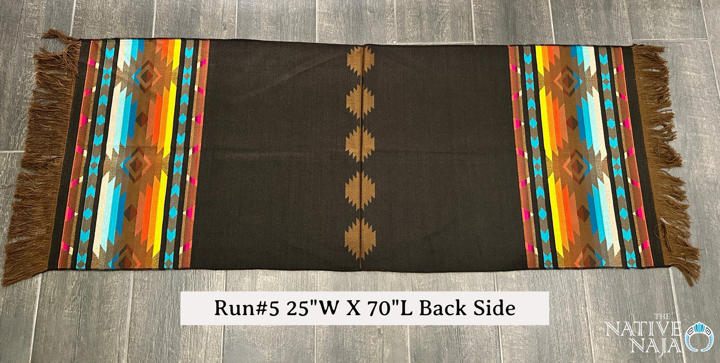 Multi Color Aztec Table Runner Run5