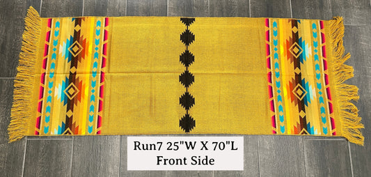 Multi Color Aztec Table Runner Run7