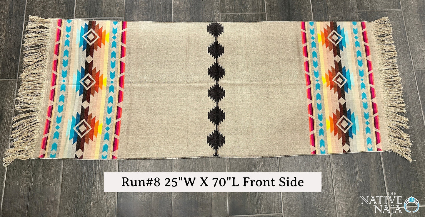 Multi Color Aztec Table Runner Run8