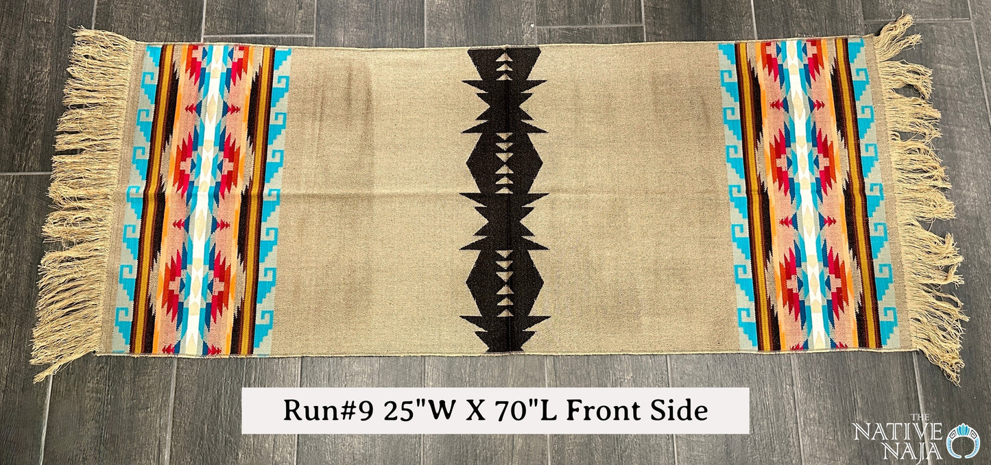 Multi Color Aztec Table Runner Run9